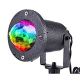 Water Wave Lights Projector Outdoor Waterproof LED Ripple Garden Lights 10 Colors Water Effect or V1192-AZ-W-17156