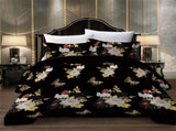Black Sorrento Marigold Quilt / Doona / Duvet Cover set V745-AQ044043K3
