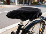 Bicycle Saddle Cover, Fleece Bike Seat Cushion Pad for Cold Weather Riding, Soft Warm Protector for V1189-LC-QP-00737