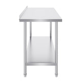 24 x 60 x 36 Inch Stainless Steel Work Table, Commercial Food Prep Worktable Heavy Duty Prep V952-CFBXGGZTLCWJ81648V0