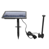2.5W Solar Powered Fountain Water Pump for Pool Pond Garden Plants Aquarium V1294-YM0901-JY08181