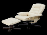 PU Leather Massage Chair Recliner Ottoman Lounge Remote V63-771955