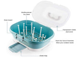 Baby Bottle Drying Rack Storage, Nursing Bottle Storage Box Organizer with Cover, Portable Kitchen V1189-LWWAL-20260401-05626