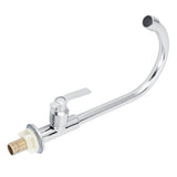 G1/2 Sink Faucet 360 Degree Rotating Stainless Steel Cold Water Tap Kitchen Bathroom Supply V1294-YM0718-3112200142911
