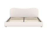 Artiss Bed Frame Queen Size Boucle DARA BFRAME-H-DARA-Q-WH-ABC