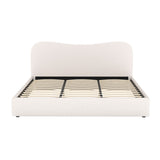 Artiss Bed Frame King Size Boucle DARA BFRAME-H-DARA-K-WH-ABC