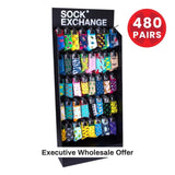 Wholesale 480 Pairs Novelty Socks V915-SE-480-PDQ