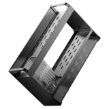 Black Steel Sink Drain Rack with Sponge Holder, Kitchen Storage Organizer, and -Resistant, 1 Set V1369-AZ3-W-13436