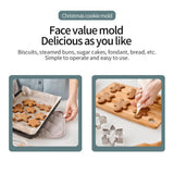 24PCS Christmas Cookie Cutters Set, Stainless Steel Holiday Cookie Cutters with Snowman, Snowflake, V1369-AZ3-W-16944
