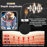 erchangeable heads for relieving muscle pain in the back/neck/shoulders/waist/arms/legs/and feet V1107-110-84106-BLK