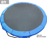 8ft Trampoline Replacement Safety Spring Pad Round Cover TRP-PAD-BU-08