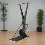 Eeeza Air Resistance Ski Trainer Vertical Full-Body Cardio Machine with Smart Monitor V1316-SM-MN-018-BLK