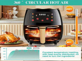 "5L Intelligent Touch Healthy Fresh Cooking Air Fryer V1102-HEJD-002