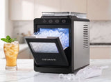 Devanti Ice Maker Ice Slim Compact Countertop Machine 12KG/24H for Home IM-ZB-12U-BK