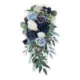 Artificial flowers under 50,Elegant Weddings For Bride Rose Flower Floral Handmade Holding V1192-AZ-W-27881