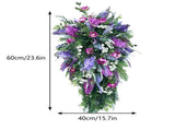 Artificial Flower with Lilacs Hyacinths Hydrangeas Spring Summer Floral Greenery V1294-YM0523-220323DY02-4