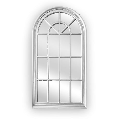 Window Style Mirror - White Arch 70 CM x 130 CM V292-MIRR-ARCH002