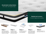 30cm Giselle Mattress Single Size MATTRESS-E-PT-30-S