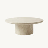 Nobu Round Sculptural Stone Coffee Table - Natural Stone 100cm V355-IA-CT-NOB-NST100