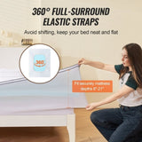 VEVOR Mattress Topper Premium Memory Foam Fiber Fill King 101.6 mm Thickness V952-DHYCDZ7680INM5WOQV0