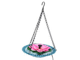 Hanging Bird Bath with Solar Fountain Pump Multi Functional Basin Solar Powered Water Fountain Pump V1294-YM0901-3111240196011