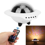 Rotatable Star Sky Projector Lamp Adjustable Nightlight with Bluetooth Music Speaker V1294-YM0901-3112200035011