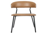 Levede 4x PU Leather Dining Chairs Kitchen Lounge CH1151-PU-4-BR