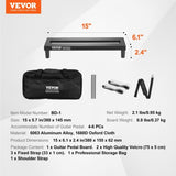 Guitar Pedal Board, 15'' x 5.7'', Aluminum Alloy 0.8 lbs Super Light Guitar Effects PedalBoard with V952-BDDJTTBJXHLHZ9M5OV0