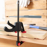 Workshop Setup 12-Pack Quick Grip Clamps, 4-Inch Quick-Release Bar Clamps for Woodworking V1366-AZ2-W-15669
