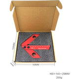 Woodworking Measuring Tool, Line Gauge Center, 45/90 Degree Right Angle Line Gauge Carpenter Ruler V1188-MS-227-2238