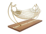Coffee Pod Holder Iron Hammock Coffee Capsule Storage Basket Bar Countertop Organizer with Wood Base V1294-YM0901-3118240263911