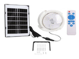 Solar Ceiling Light IP67 Water Proof High Brightness Remote Control 3 Colors LED Solar Shed Light V1294-YM0901-3119250079111