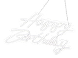 Happy Birthday Letter LED Lights Romantic Neon Light Sign Acrylic Happy Birthday Decoration for V1294-YM0706-3119230134312