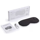 Wireless Smart Heated Eye Mask with 3-Temperature Control, Ergonomic Design Eye Relief, Ideal V1341-ZY-H72GHS4G-BLACK