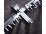 Soap Holder Easy-Installation Hollow Design Square-Shaped Punch-free Soap Drain Box for Home-Silver V1263-JX-2672