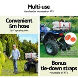 Giantz Weed Sprayer 60L 1.5M Fixed Boom Garden Spray SPRAYER-60L-BOOM