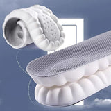 4PCS 4D Insole for Men Women, Breathable Memory Foam Massage Insoles with Arch Support & Cushioned V1366-AZ2-W-10740