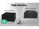 Alpha Acoustic Foam 20pcs 30x30x5cm Sound Absorption Proofing Panel Studio Wedge AFB-12T-20