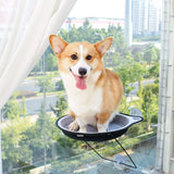 Cat Window Bed Hammock Window Mounted Cat Sunny Seat for Small Indoor Cat up to 28 lb with Suction V1370-AZ4-05940