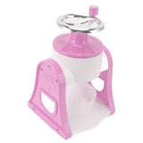 Hand Crank Shaved Ice Machine Stainless Steel Blades Safe Portable Ice Crusher for Home Restaurants V1294-YM0716-3113220160412
