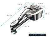 Gourmet Easy Lemon Juicer, Stainless Steel Orange Juicer, Portable Manual Juicer V1376-JUICER