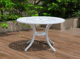 Remy Aluminium Table White V231-CAT-080 WHITE