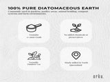Orku 10Kg Diatomaceous Earth Garden 0-2mm Australian Fossil Shell Flour V238-SUPDZ-42542528036944