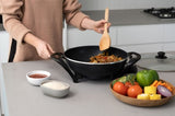 Large Electric Wok, Non-Stick, 4.5L Capacity, 240 C Max V196-EFP120