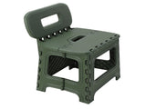 Folding Step Stool PP Thickened Portable Small Kids Step Stool with Handle for Outdoor Camping V1294-YM0901-3116240023213