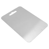 Cutting Board Double Sided 304 Stainless Steel Easy Cleaning for Cooking Kitchen M V1294-YM0716-3118220133512