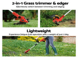 Giantz 20V Cordless Line Trimmer Lawn Whipper Grass Snipper MOWER-LINE-20V-RDBK