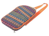 Portable Orange Camping Kitchenware Storage Bag with Ethnic Design V1366-AZ2-W-19353