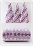 Purple Premium Coral Fleece Towel Set - 1 Bath Towel - Soft, V888-ELOSUNG17599