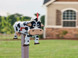 Unique Cow And Horse Mailbox Metal Wall Mounted Mailbox Outdoor Garden Decoration V1294-YM0718-220913SM02-1
